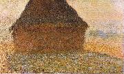 Meule au soleil Claude Monet